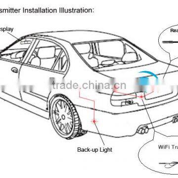 4.3inch Touch Panel Special Bracket Wifi Wireless 1080p Manual Car Camera hd Dvr photo-4