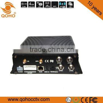 H.264 Car Mobile DVR 4-CH HDD/SSD Monitoring Compression MDVR photo-6