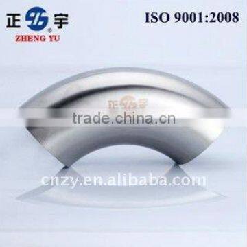 stainless steel 90 degree bend