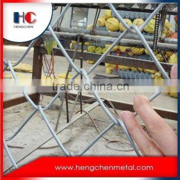 9 gauge decorative chain link wire mesh fence