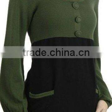 Hi-quality Ladies Sweater Dress; Sweater Factory