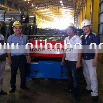 Big V roof rollforming machine