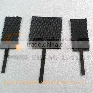 lead oxide plated titanium anode for wastewater treatment