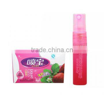 Casual snacks yummy nougat/liquid candy fresh spray VC-L019