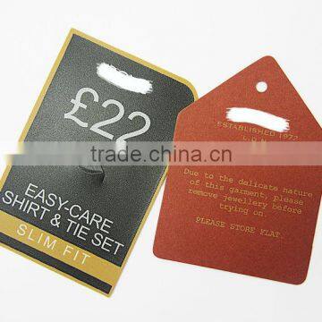 China Garment Paper Card Design