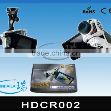 HD1080p 2.5" LCD wide angle 120 degree car video recorder HDCR002