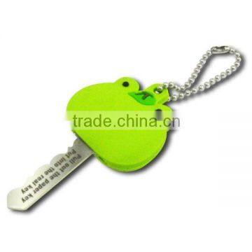 2014 hot promotional gift silicone key chain cover with beautiful shape