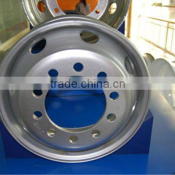 tubeless steel wheel rims 17.5inch