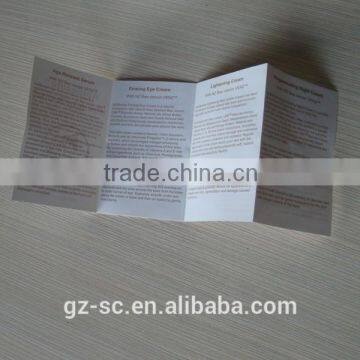 128g art paper OEM booklets/flyer/leaflets Printing