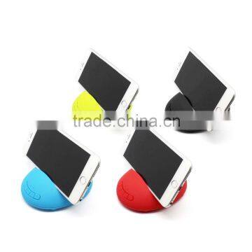 2016 new launched mobile holder portable speaker bluetooth multi color available wireless speaker