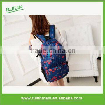 2015 Blue Fashion Women's Backpack