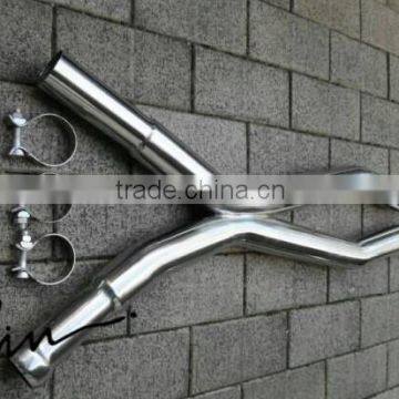 Hot sale and high quality W221 X-PIPE center muffler for long wheel base S class w221 S500 S550