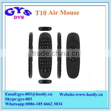 2.4GHz Wireless Remote Control T10 Air Mouse Wireless Mouse With Keyboard For Android TV Box