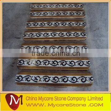 Natural medallion design high quality about marble flooring