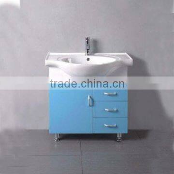 Style Selections Bowl Single Sink Bathroom Vanity TB-8033 with Ceremic China Top