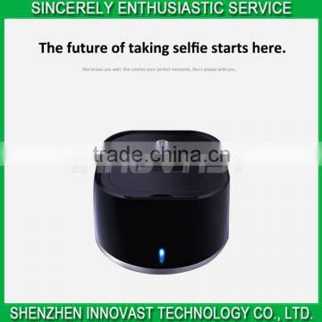 Newest bluetooth wireless remote shutter smart selfie robot for smartphone iOS and android system