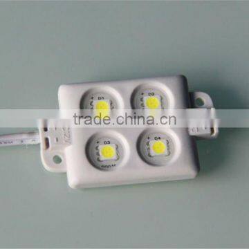 Latest advertising warerproof brightness SMD5050 Colorful RGB Injection SMD Module with adhesive tape fixed on back 12V DC power