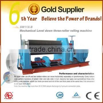 three roller plate bending machine for metal (4R HSS, 3R HSS)