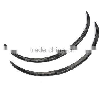 1Pair 29" PP Texture Diffuser Bumper Wide Body Fender Flares Lip For BMW Audi( FIT: Universal ) photo-3