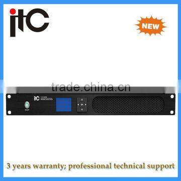 T-4120RS Interface professional 4-Channel Class D Power Amplifier With RS232