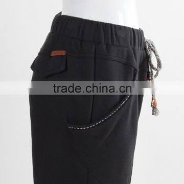 Wholesale Jogging Track Pants 2016 Latest Mens Plain Black Jogger Pants photo-6