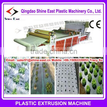 Mulch film drilling machine