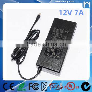 switching power adapter 12V 7A Desktop Adapter 12V 7000ma AC Adapter