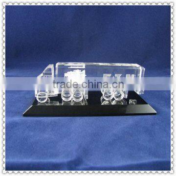 Wholesale Vintage Crystal Truck Decoration For Company Gifts