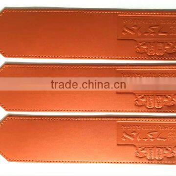 personalized Leather Pagemarker / Bookmark for promotion