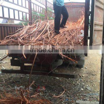 China export copper scrap /copper wire scrap millberry 99.99%