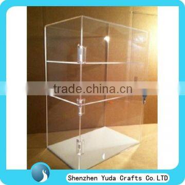 Acrylic Wall Ballot Suggestion Box Clear Donation Box Large Donation Box