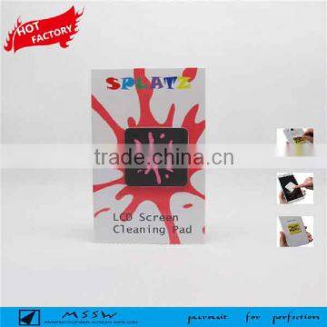 Cheapest custom design sticky screen wipe eco-friendly gifts