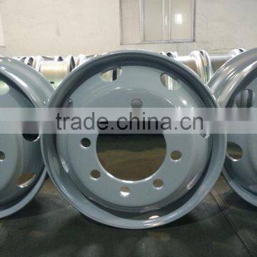 truck's steel wheel rims 22.5x8.25