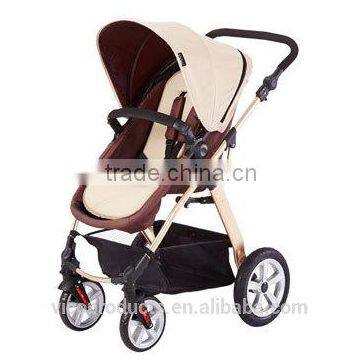 EN1888 good aluminum frame 2 in 1 baby stroller