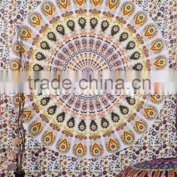 Ethnic Wall Hangings Indian Mandala Hippie Bohemian Wall Decoraiton Cotton Tapestry