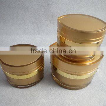 cosmetic cream jar & skin cream with eye shape