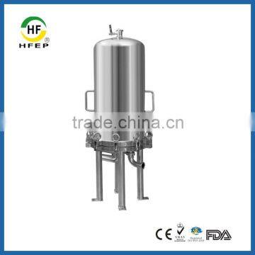 Food Grade Sanitary 316 Stainless Steel Multi Cartridge Bag Filter Housing