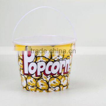 plastic popcorn bucket