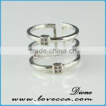 Open Style Silver Ring Wholesale for Women Fashion Jewelry