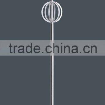 2015 High quality and best selling floor lamp in polished chrome finish ul etl