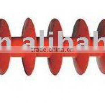 red color,silicon rubber material,composite insulator