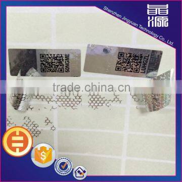 Warranty void label self adhesive disposabel sticker