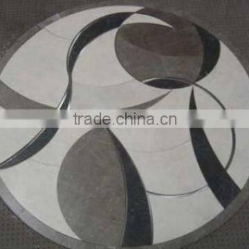 stone floor inlays in modern art design