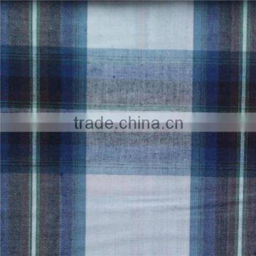 100% cotton yarn dyed shirting fabric