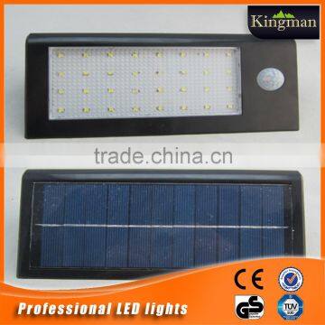 32 led super bright led sensor wall lights/motion sensor led lights/solar stair light