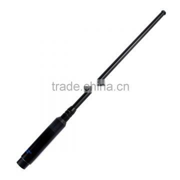 Black RH-660S Dual Band VHF/UHF 144/430MHz SMA-M High Gain Telescopic Antenna