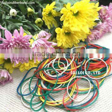 Colorful rubber band / Wholesale compound rubber bands toughness eco-friendly durable rubber band