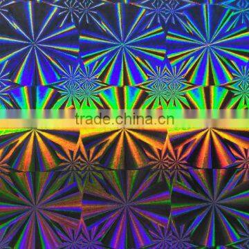 Transparent Self Adhesive Holographic Lamination Film photo-3