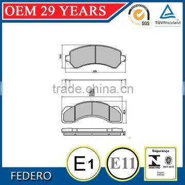 top quality D184 12389421 car brake pad