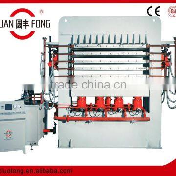 Multilayer Melamine Lamination Press Line for Plywood,HPL,bamboo Boards,insulation Board,door photo-2